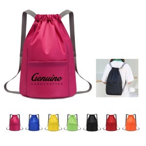Oxford Fabric Drawstring Backpack