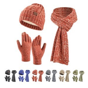 3-in-1 Winter Knit Hat Beanies
