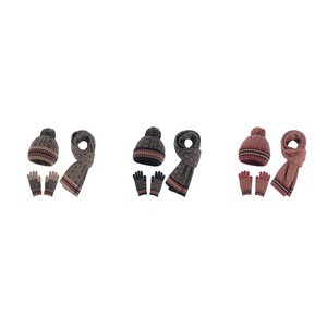 Faux Fur Trimmed Winter Beanie