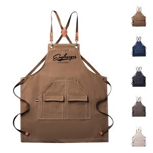 Canvas Cross-Back Apron