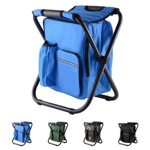 Portable Cooler Backpack with Chair