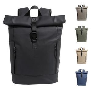 Waterproof Roll Top Laptop Backpack