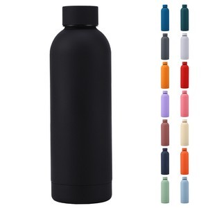 17oz Stainless Steel Double-Wall Thermos Bottle