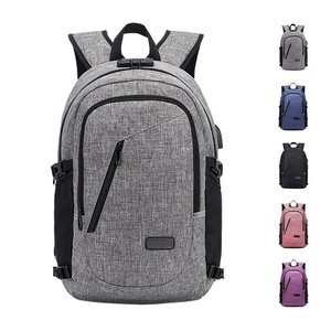 Portable USB Charging Travel Laptop Backpack
