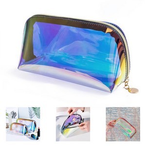 Iridescent Cosmetic Pouch