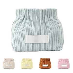 Corduroy Elastic Storage Bag