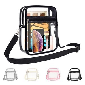 Clear PVC Stadium Crossbody Bag