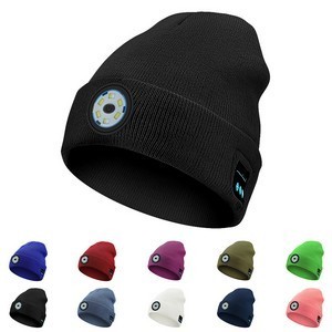 Bluetooth Beanie Hat with Light