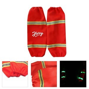 Orange Reflective High Visibility Armbands Safet Sleeve