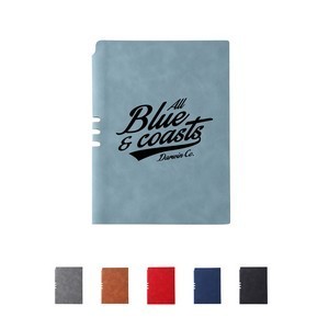 PU Leather Notebook with Pen Holder