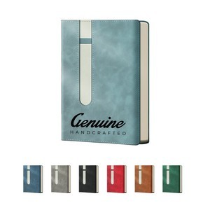 Personal Vegan Leather Notebook