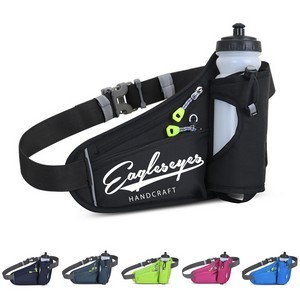 Adjustable Fanny Pack with Water Bottle Holder