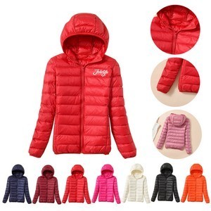 Women Long Sleeve Lightweight Packable Jacket Coat