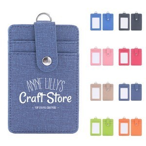 Dual Slot PU Leather Holder