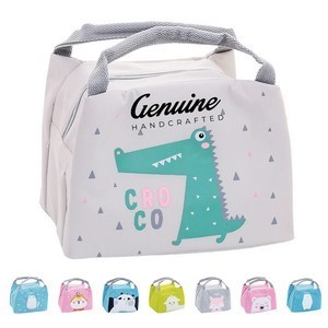Insulated Cartoon Lunch Bag with Zip