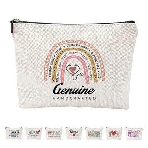 Breast Cancer Awareness Makeup Bag