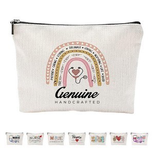 Breast Cancer Awareness Makeup Bag