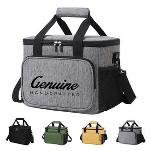 Dual Lunch Bag with Adjustable Shoulder Strap