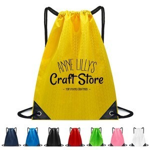 Sustainable Non-woven Drawstring Backpack