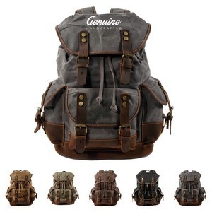 Waterproof Waxed Canvas Backpack