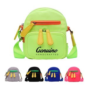 Oxford Cloth Messenger Bag with Adjustable Strap