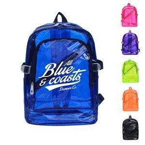 Clear PVC Waterproof Backpack