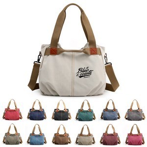 Retro Canvas Shoulder Bag
