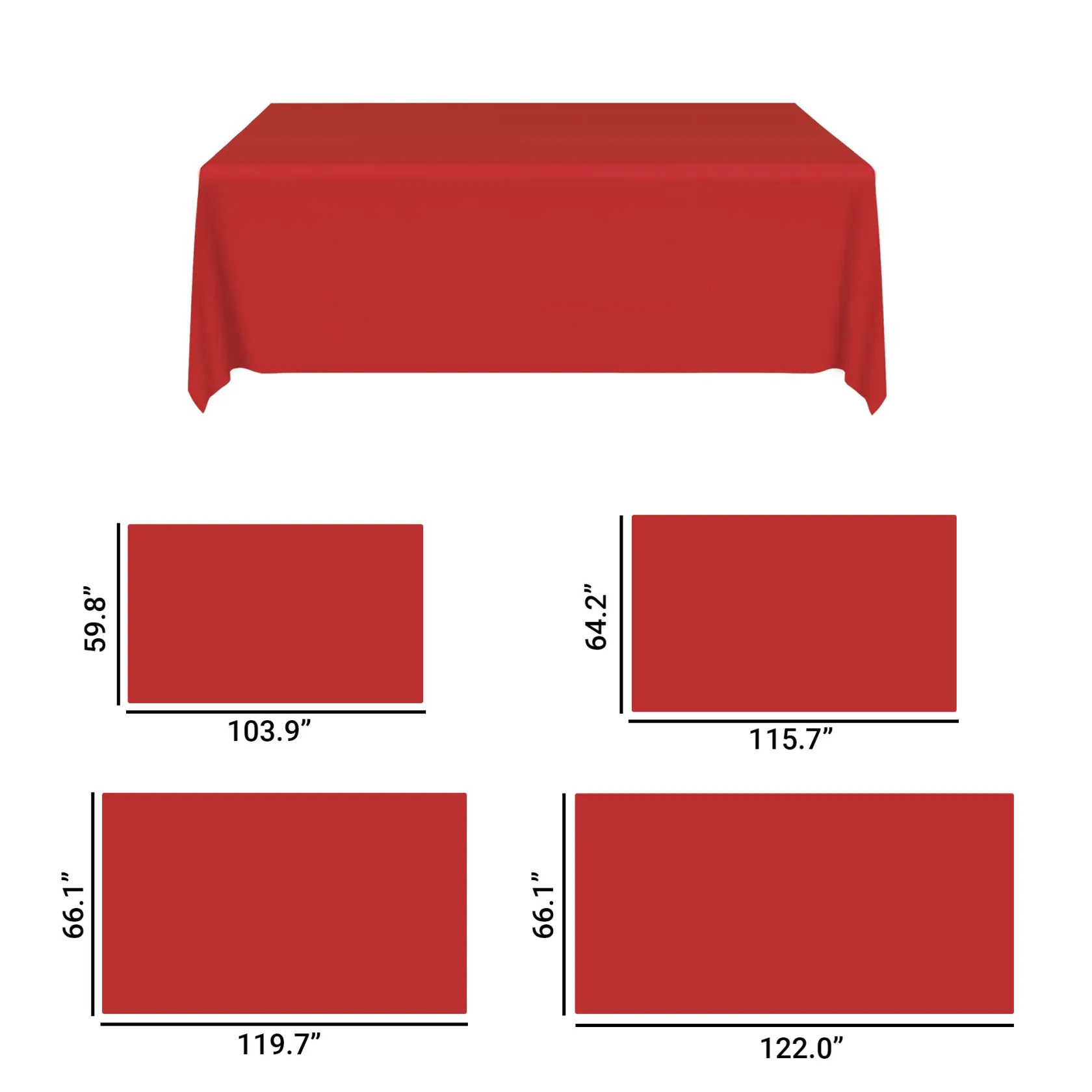 Branded Event Display Table Cover