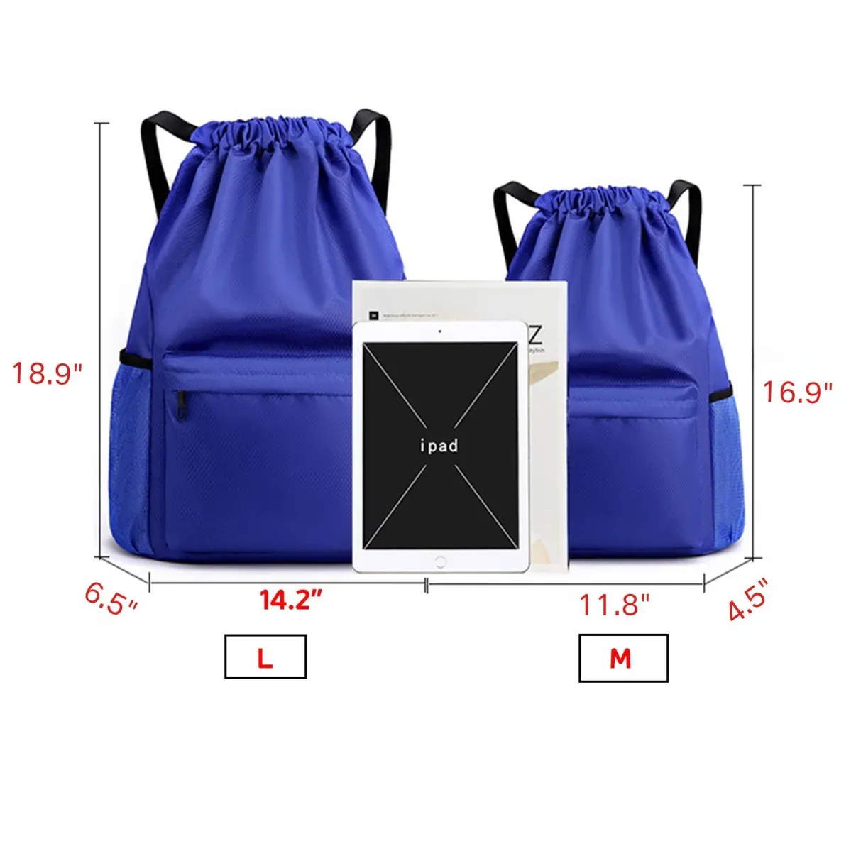 Custom Drawstring Sports Gym Bag