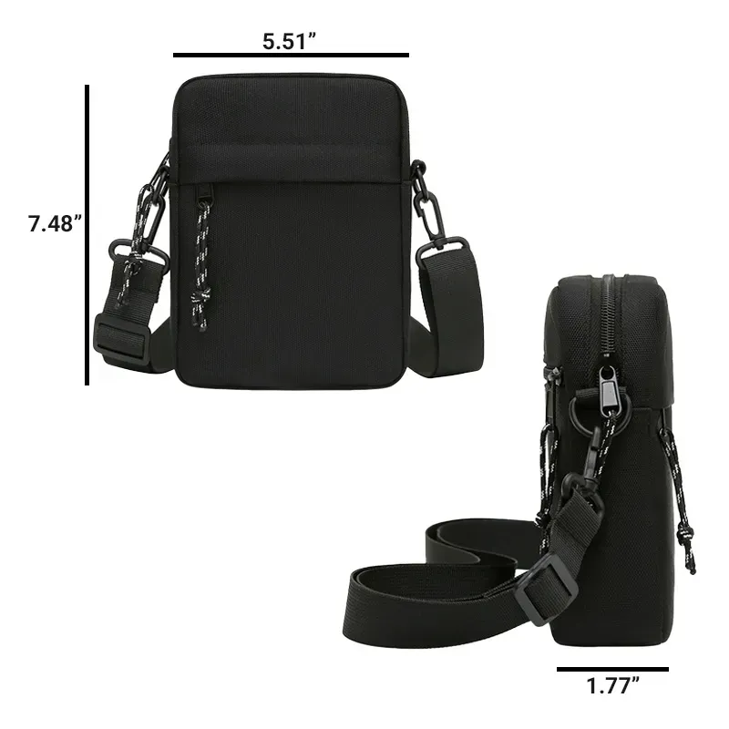 Men’s Casual Canvas Shoulder Satchel