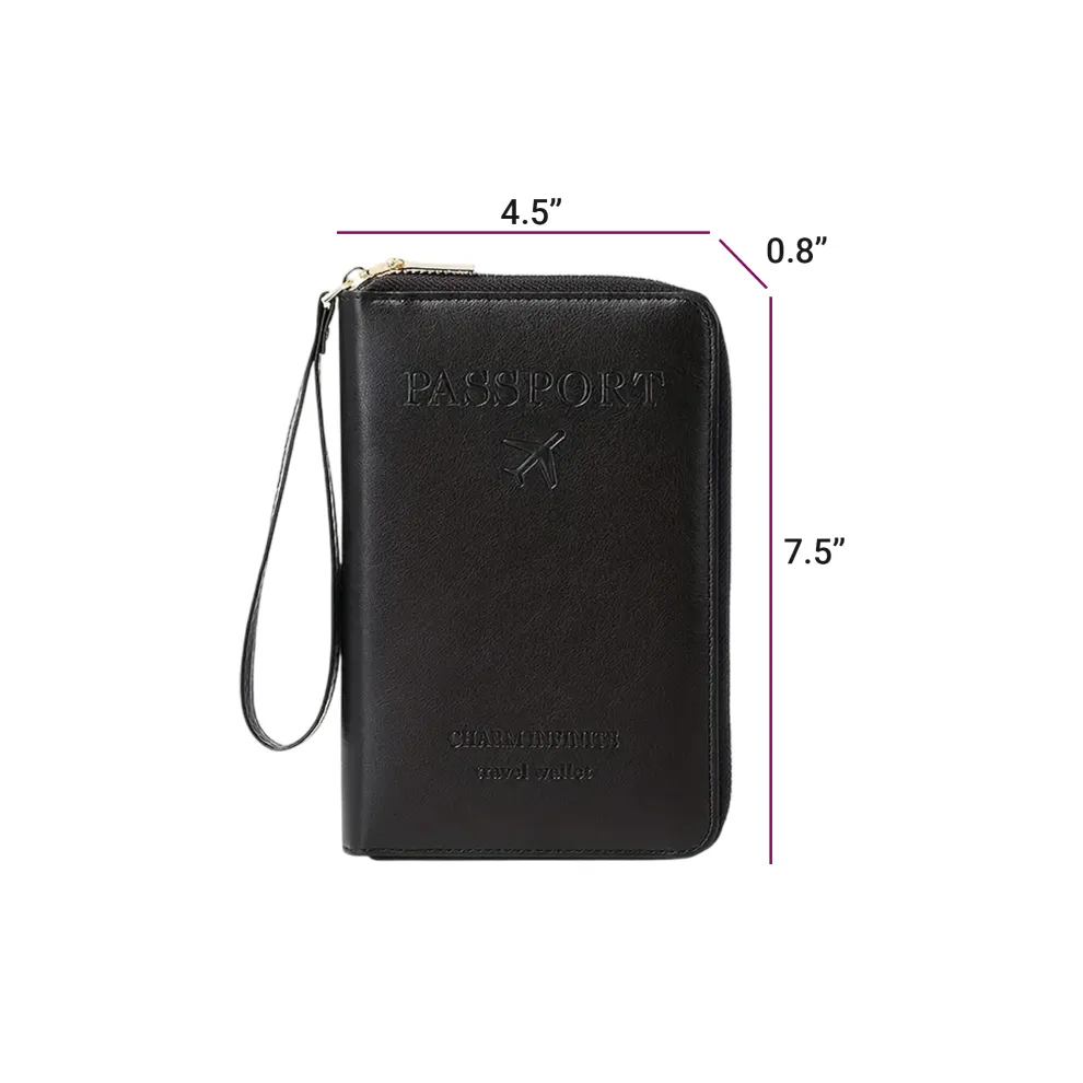 RFID Blocking Travel Wallet
