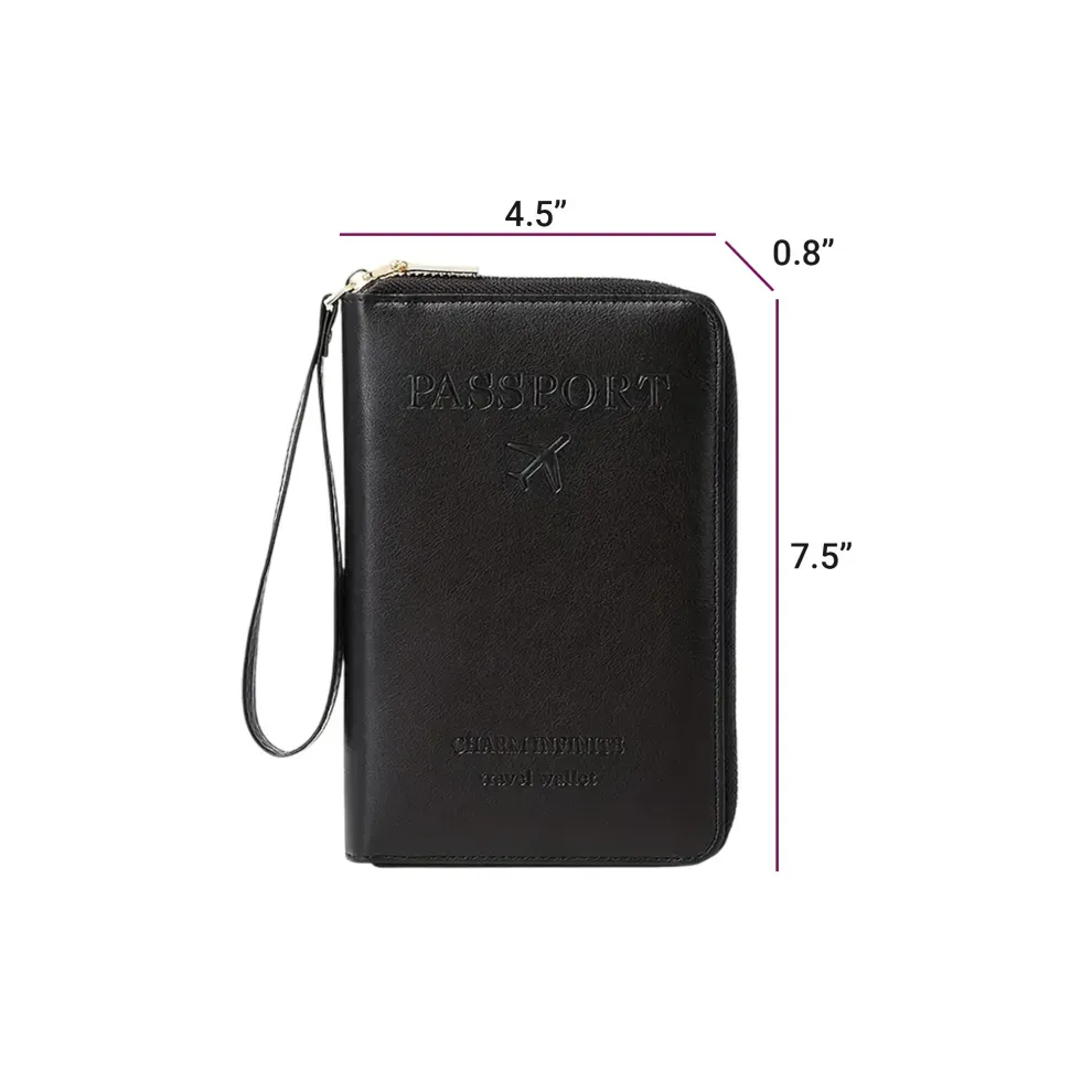 RFID Blocking Travel Wallet