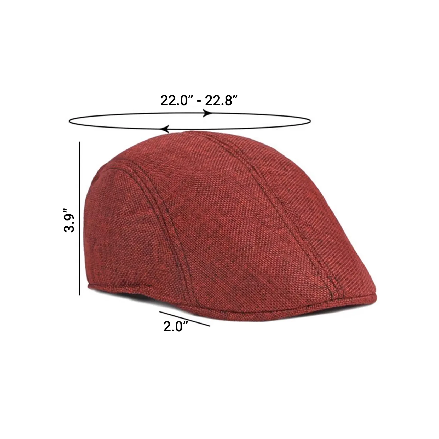 Vintage Summer Flat Cap for Men