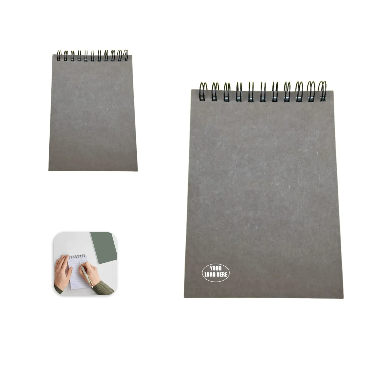Compact Custom Spiral Notebook