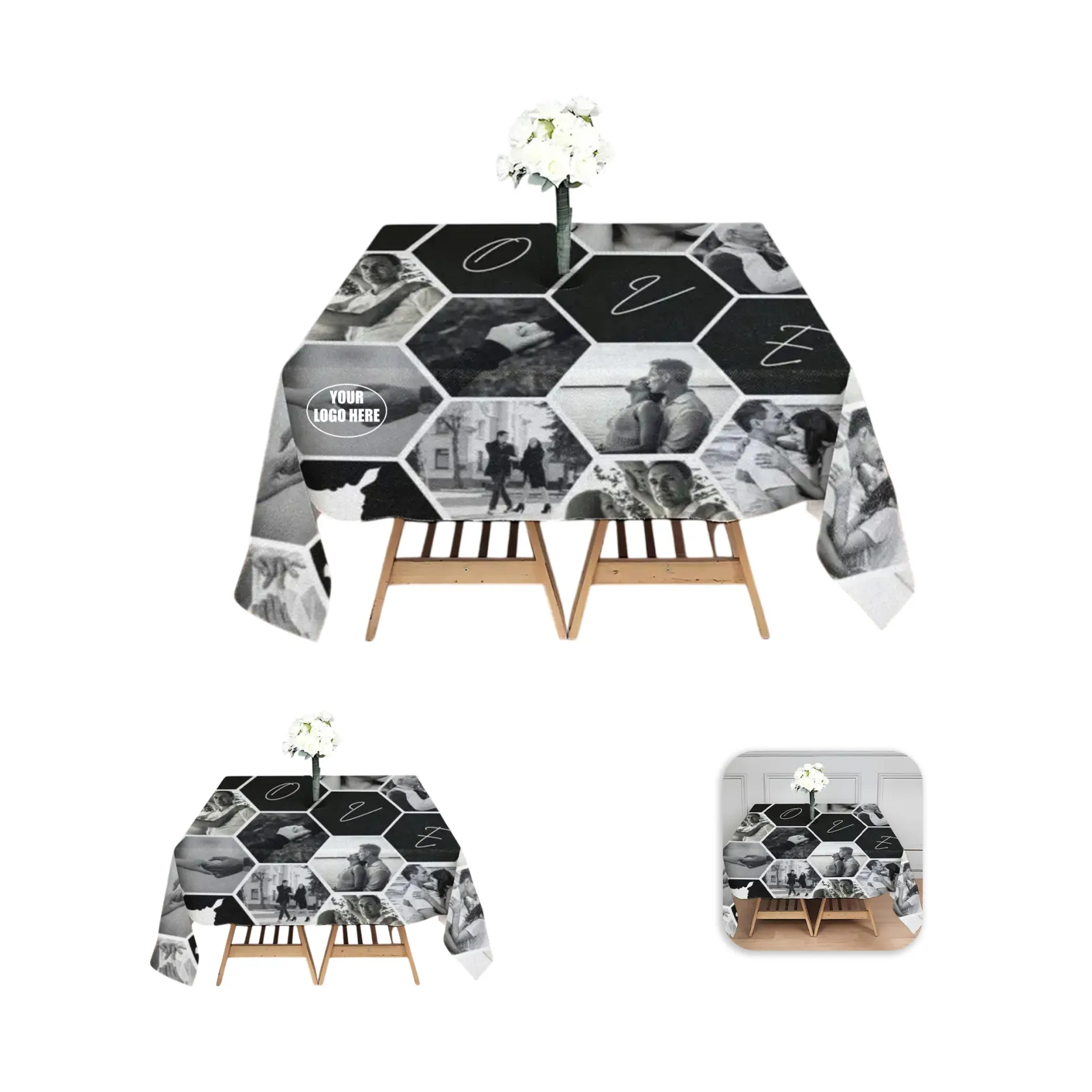 Custom Waterproof Promo Table Cover