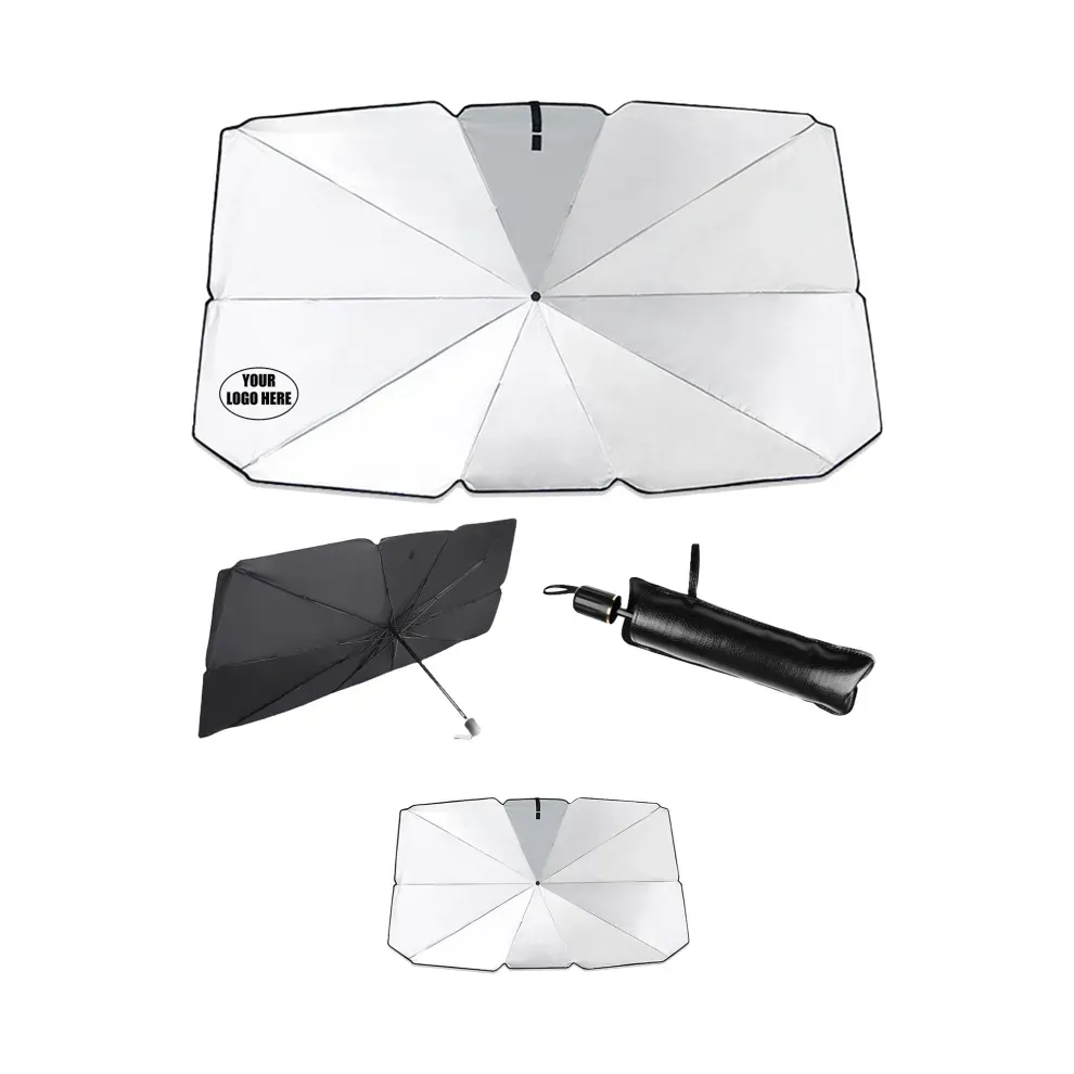 Custom Foldable Car Sunshade Umbrella
