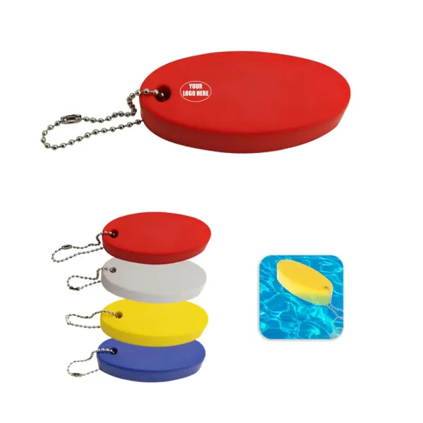 Floating Foam Stress Keychain