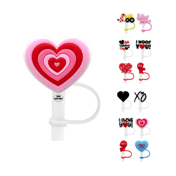 Custom Silicone Straw Cap – Dust-Proof Drink Cover