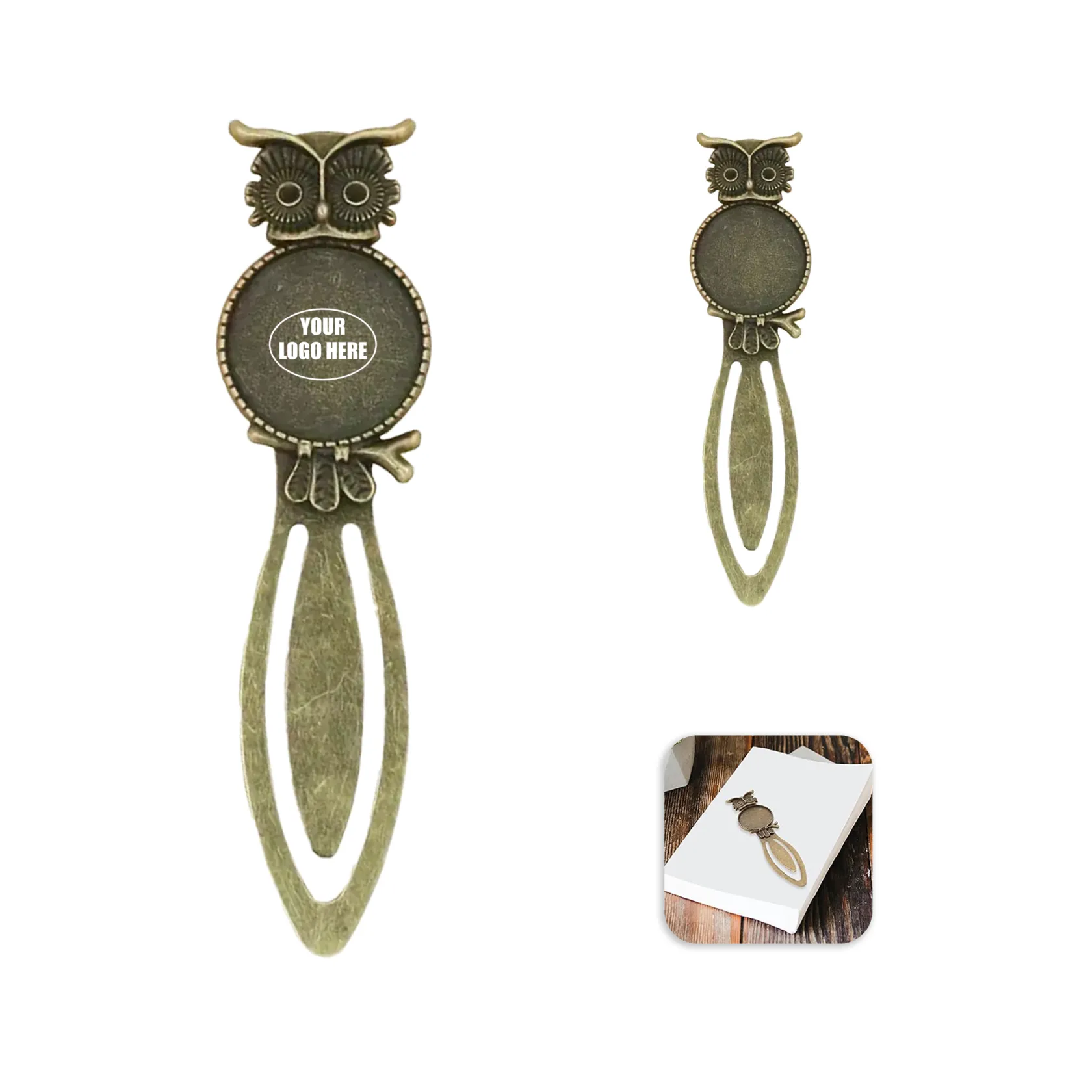 Vintage Owl Photo Page Holder