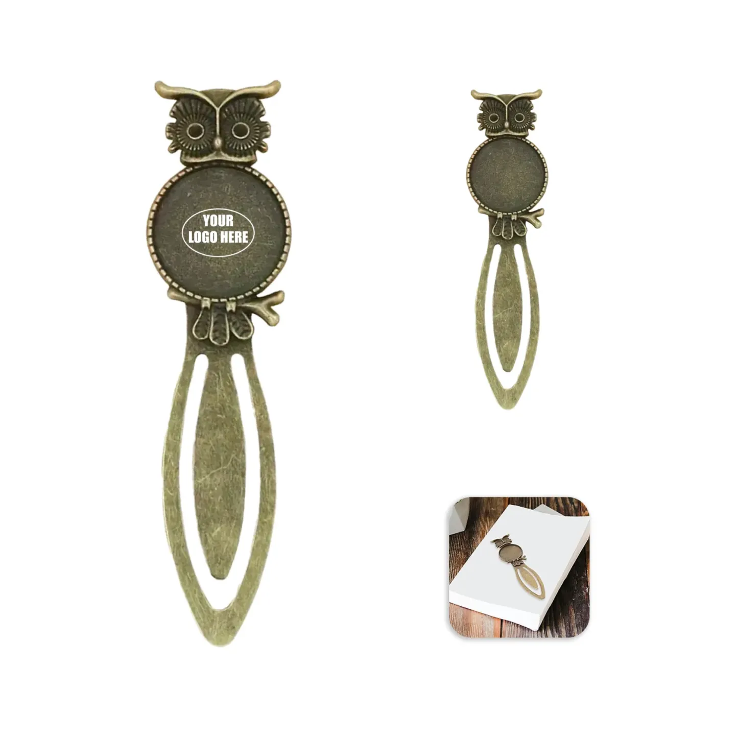 Vintage Owl Photo Page Holder