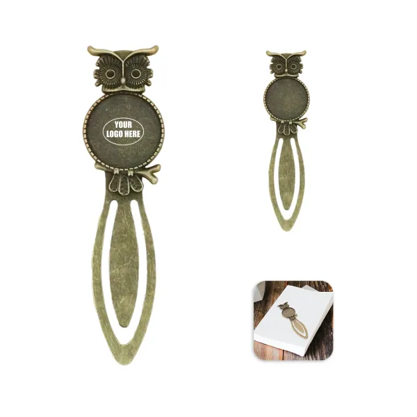 Vintage Owl Photo Page Holder