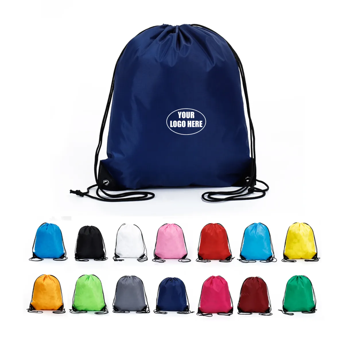 Custom Polyester Drawstring Sports Backpack