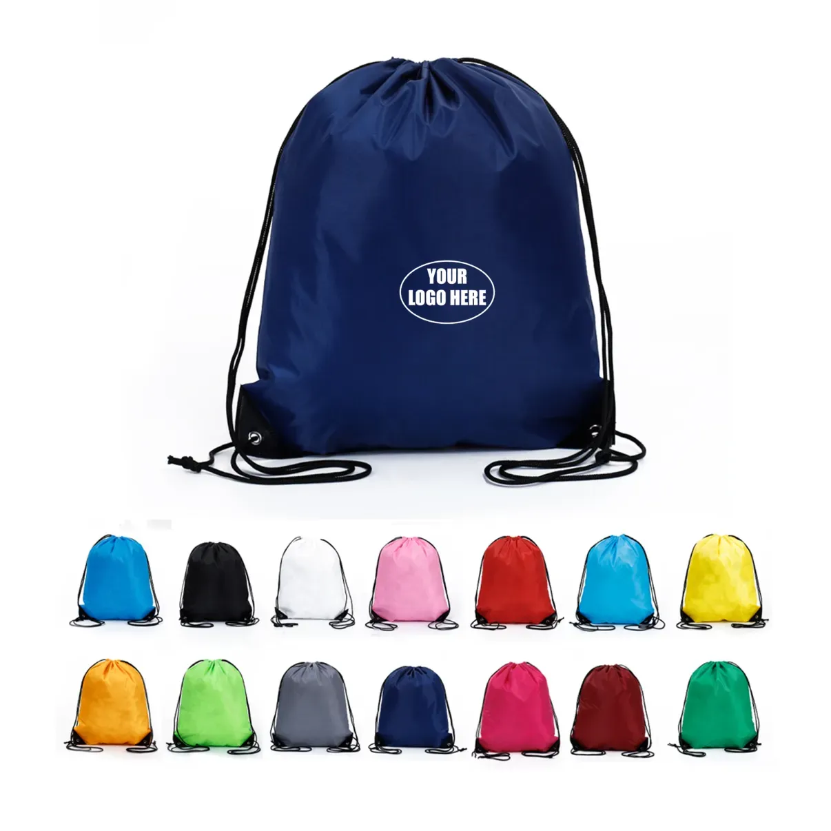 Custom Polyester Drawstring Sports Backpack