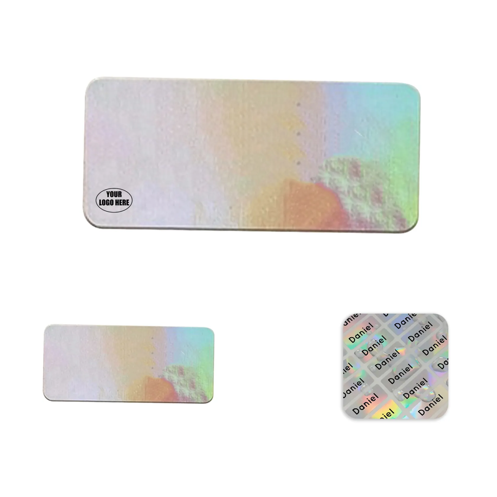 Reflective Custom Name Label