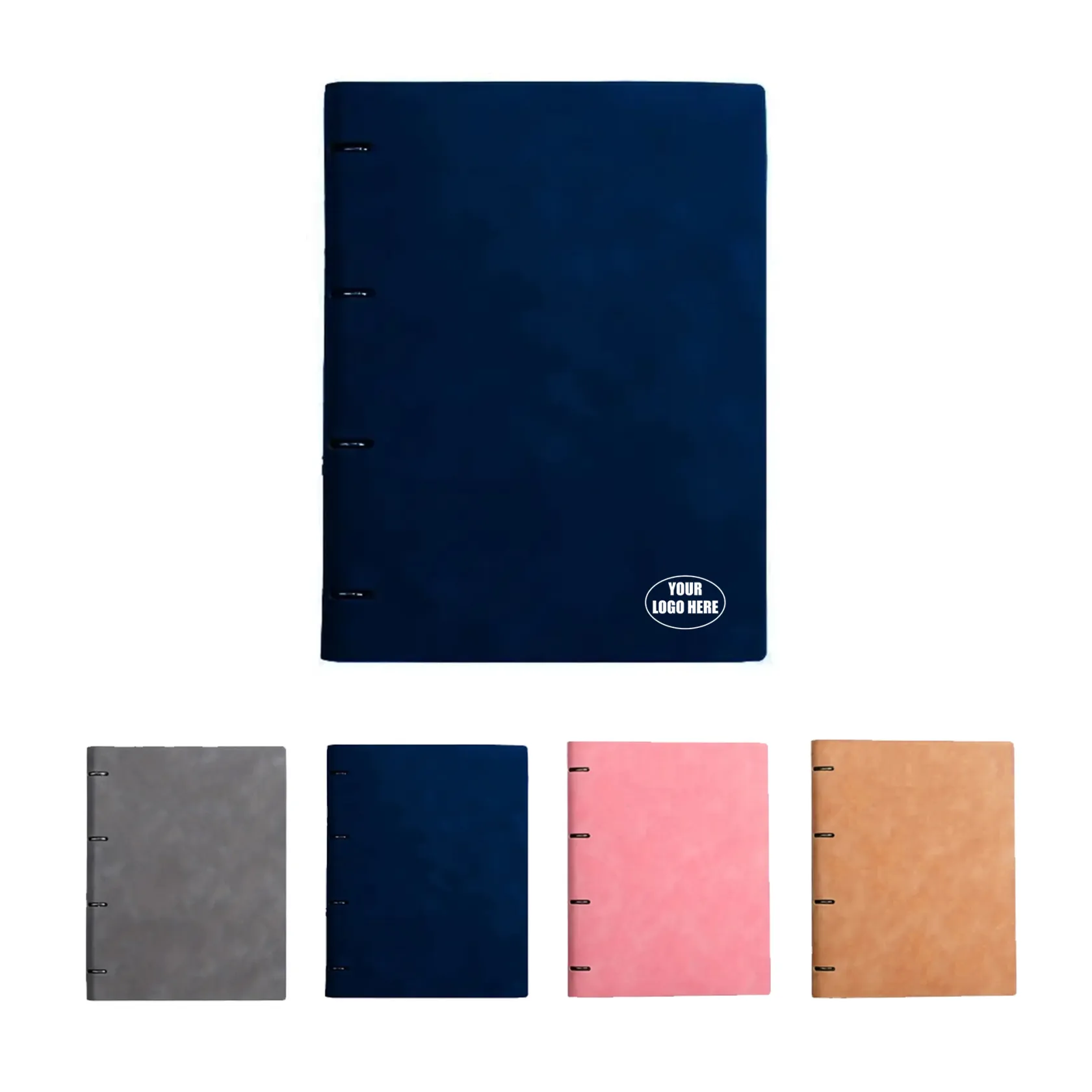 Custom A4 Leather Ring Folder