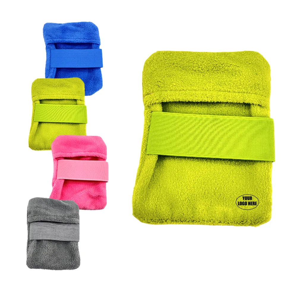 Coral Fleece Beach Sand Cleaning Gloves