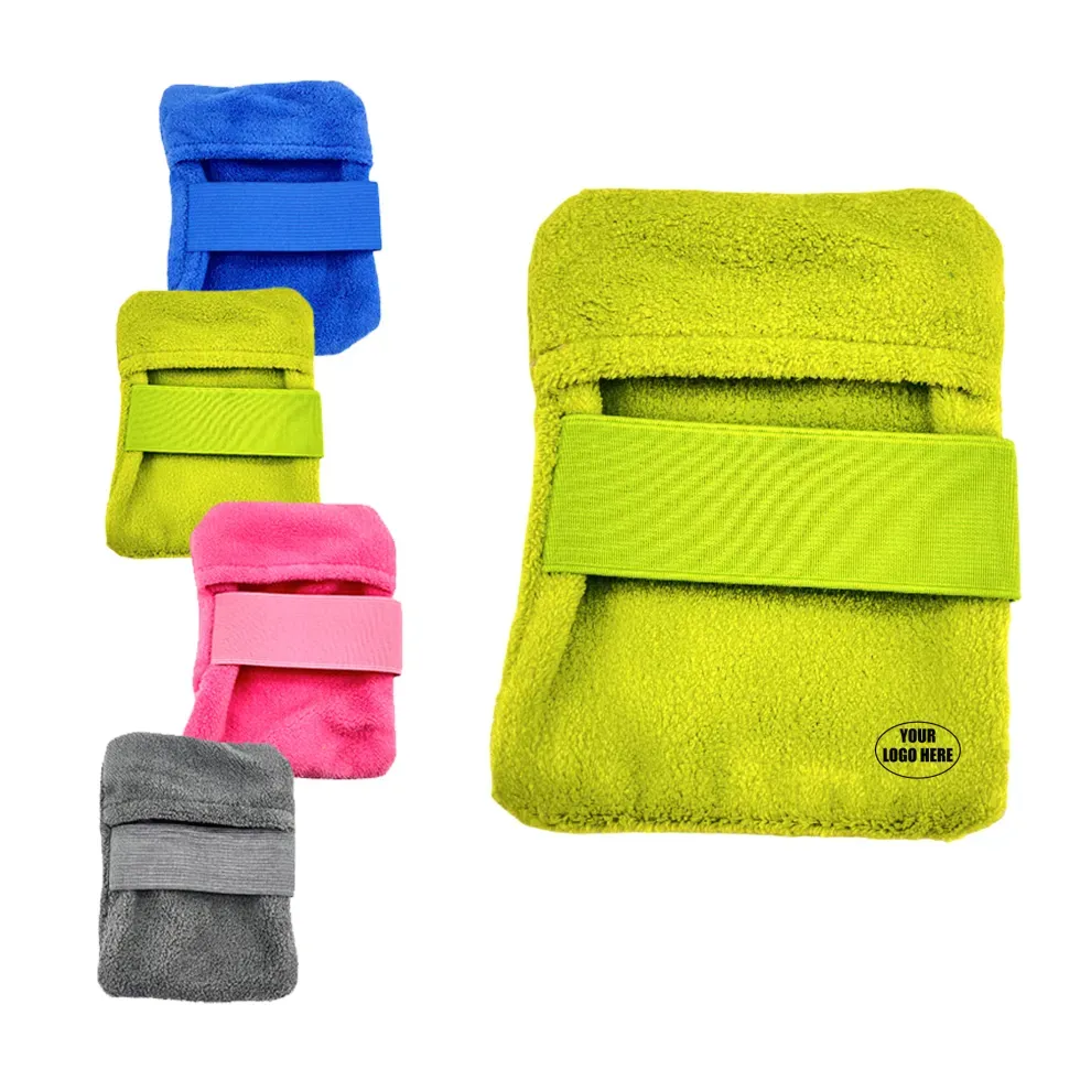 Coral Fleece Beach Sand Cleaning Gloves