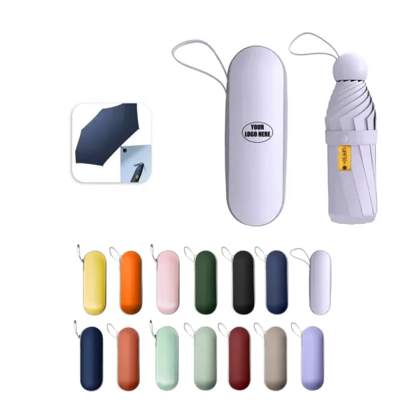 Mini UV-Blocking Travel Umbrella