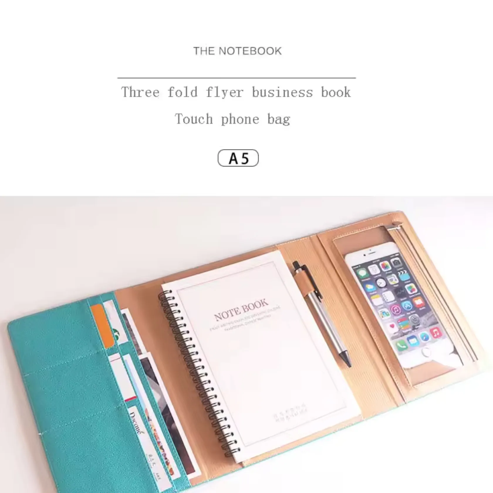 Custom Premium A5 Leather Notebook