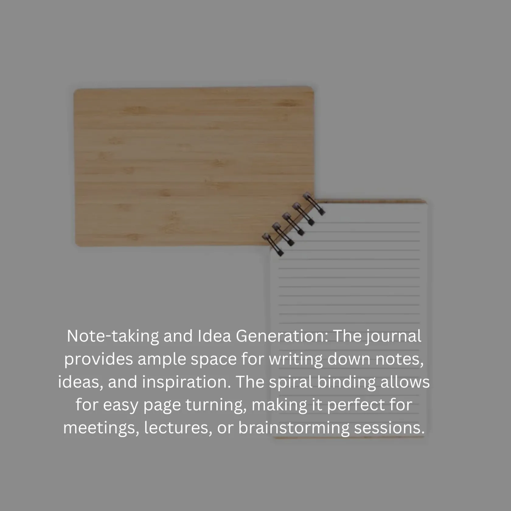 Custom Recycled FSC-Certified Spiral Notebook